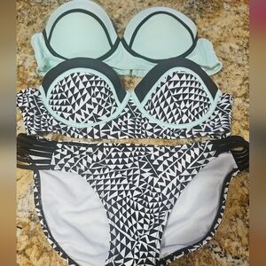 Xhilaration 3 Piece Swimsuit